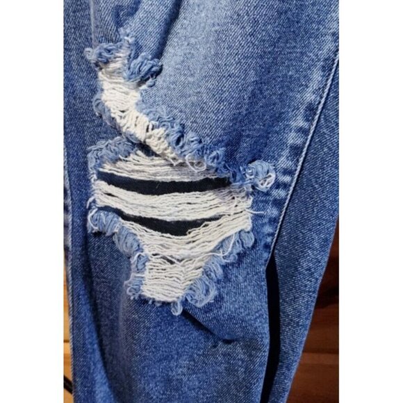 LANE BRYANT Womens Size 14 Distressed Signature Fit Mid Rise Flex Skinny Jeans - Picture 2 of 16